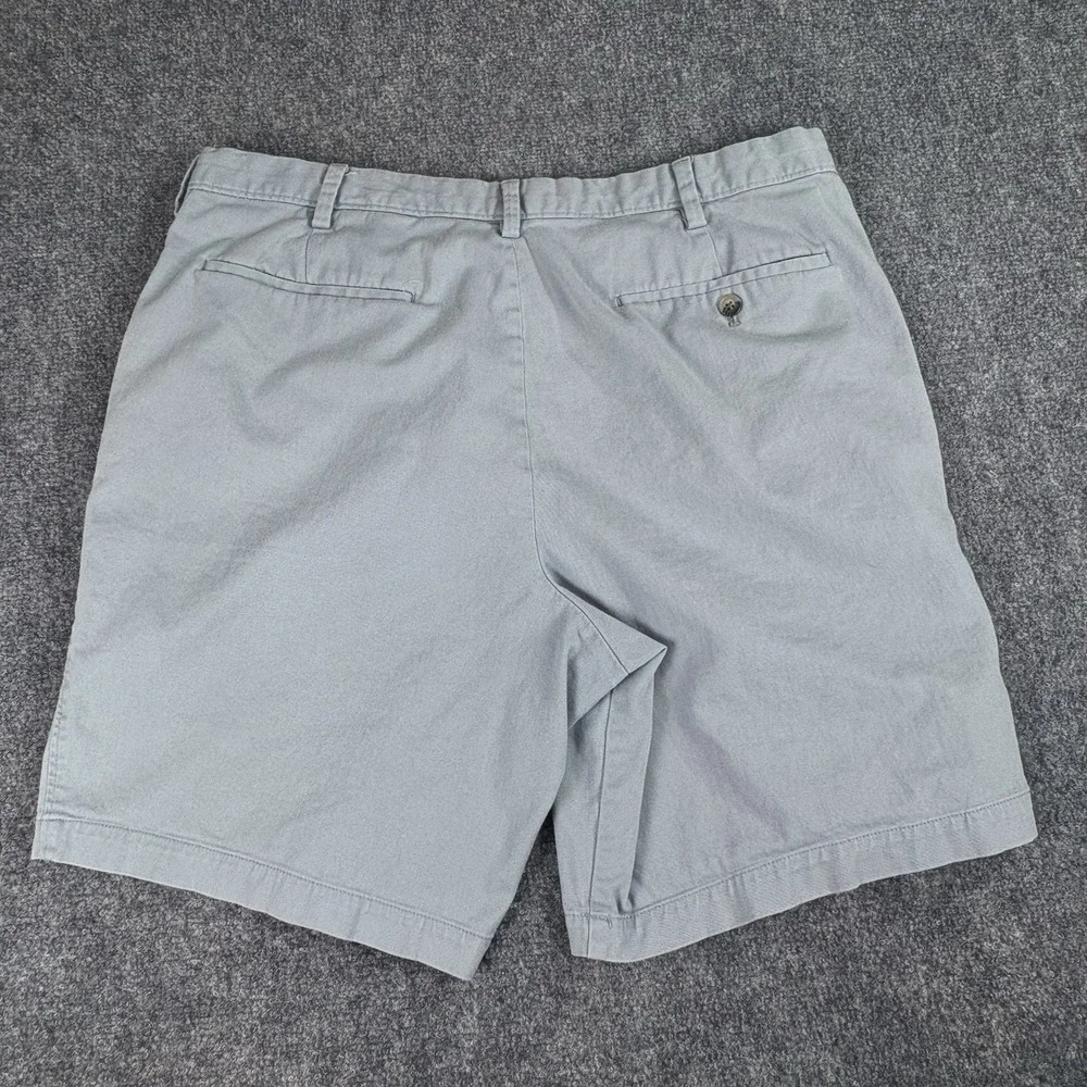 Banana Republic Aiden Shorts‎ Mens 38 Light Blue Chino Preppy Coastal Distressed